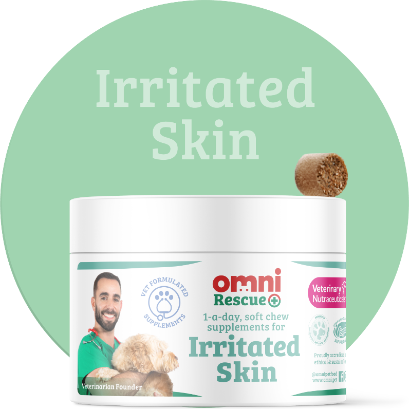 Irritated Skin Supplement for medium dogs 15-30kg