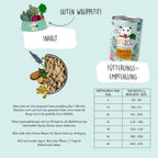 Lentils & millet - complete vegan food for adult dogs 400 g