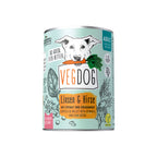Lentils & millet - complete vegan food for adult dogs 400 g