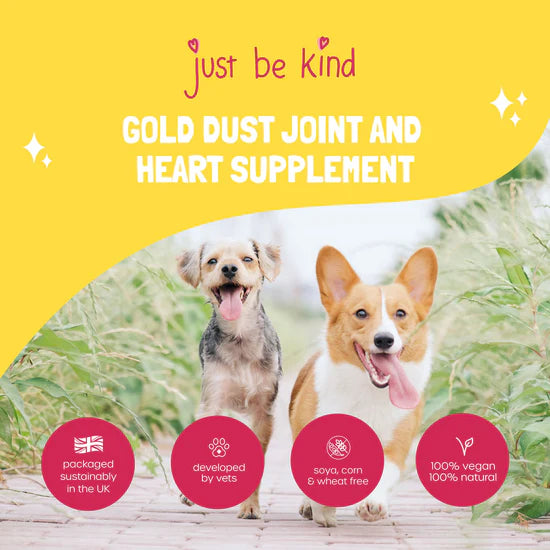 Just Be Kind - GOLD DUST Joint and Heart Supplement